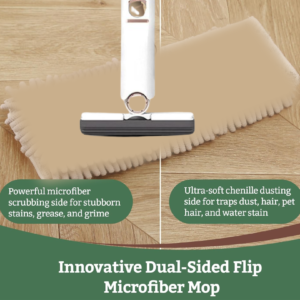 Portable Self-Squeeze Mini Mop – Hands-Free Cleaning | XcelCraft