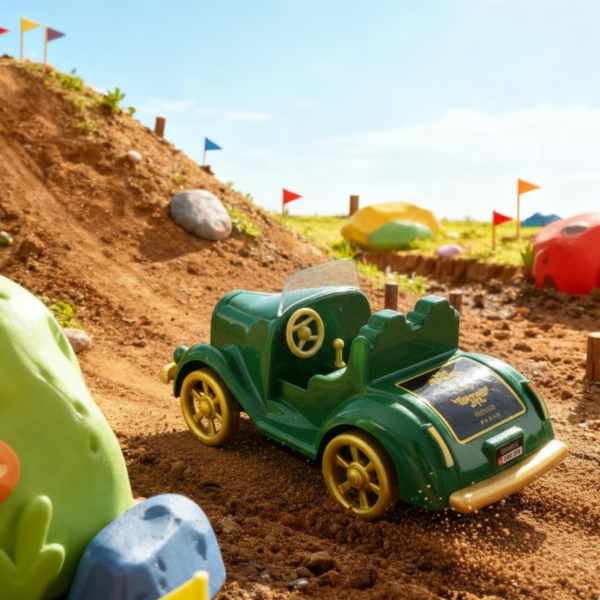 Vintage Car Toy – Friction-Powered Classic Push-and-Go Vehicle