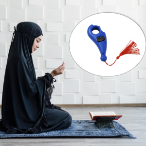 Digital Tasbih Counter – Adjustable Finger Ring |
