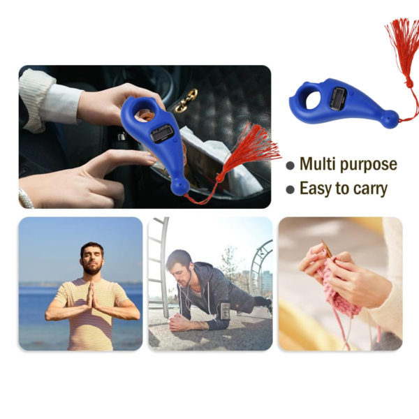 Digital Tasbih Counter – Adjustable Finger Ring |
