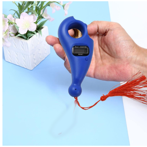 Digital Tasbih Counter – Adjustable Finger Ring |