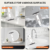 Portable Self-Squeeze Mini Mop – Hands-Free Cleaning | XcelCraft