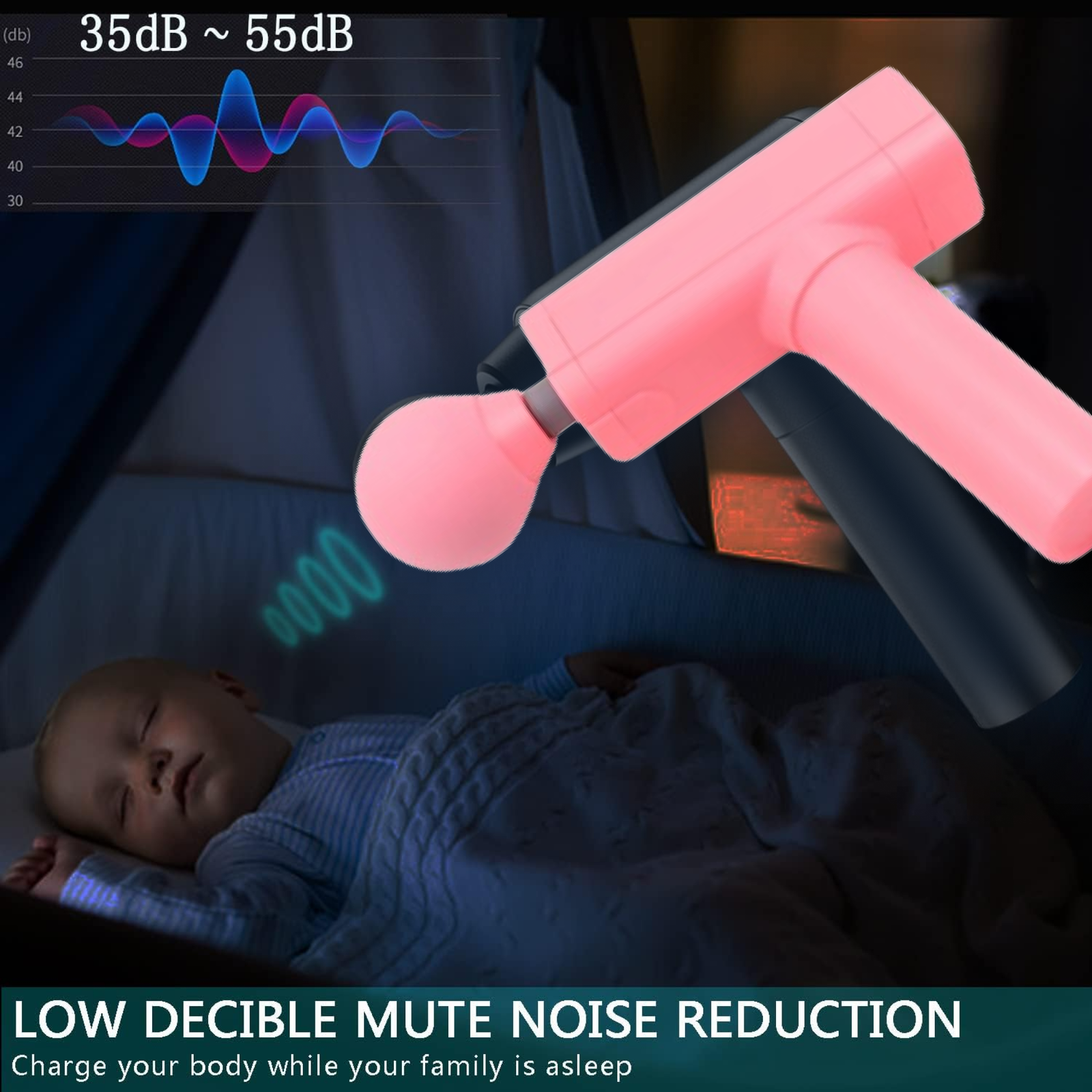 Massage Gun – Deep Muscle Relief & Recovery | Velvet Wellness