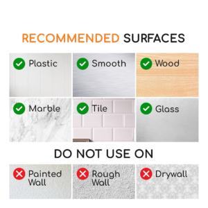 Transparent Suction Hooks – Strong Hold, Drill-Free Storage | GlimmerHome