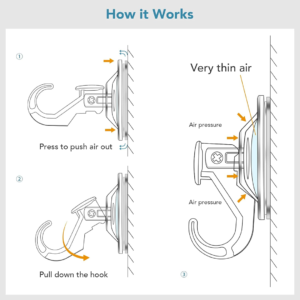 Transparent Suction Hooks – Strong Hold, Drill-Free Storage | GlimmerHome
