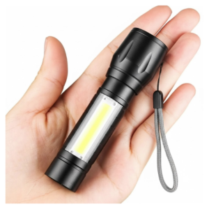 20493 Rechargeable LED Flashlight – Mini, Long Range Torch | Indo Glow