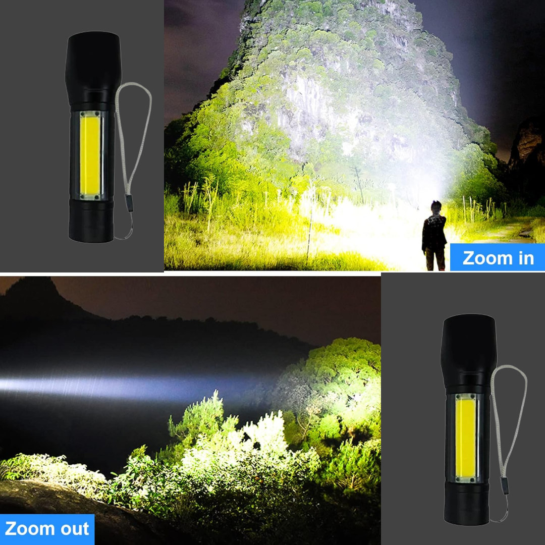 Rechargeable LED Flashlight – Mini, Long Range Torch | Indo Glow