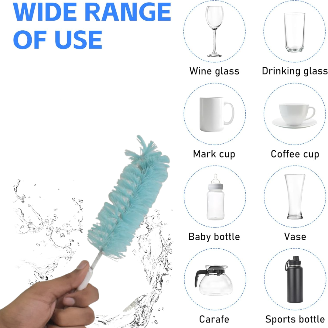 Bottle Cleaning Brush – Long Handle for Jars & Bottles | Pro Clean