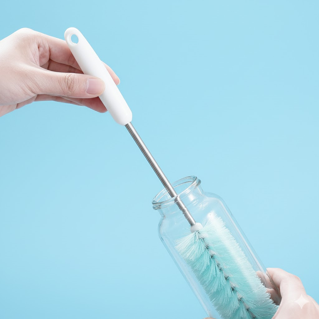 Bottle Cleaning Brush – Long Handle for Jars & Bottles | Pro Clean