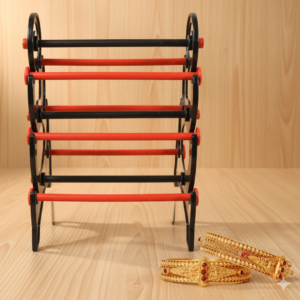 Bangle Stand 3-Tier Jewellery Organizer for Home & Display | Styleva