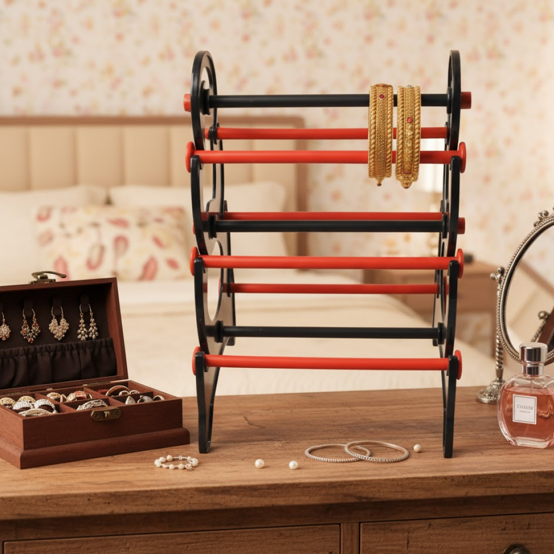 Bangle Stand 3-Tier Jewellery Organizer for Home & Display | Styleva