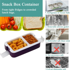 Airtight Lunch Box – 2-Compartment Leak-Proof | Lunchie Bunchie