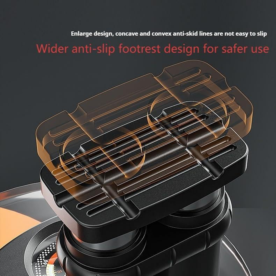 Mini Foot Pump – Portable Tire Inflator with Gauge | Velvet Wheels