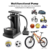 20536 Mini Bike Pump – Portable Foot Operated with Gauge | Safora