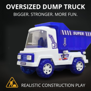 Friction Dumper Truck – Big Size, Openable Container | Action Legion