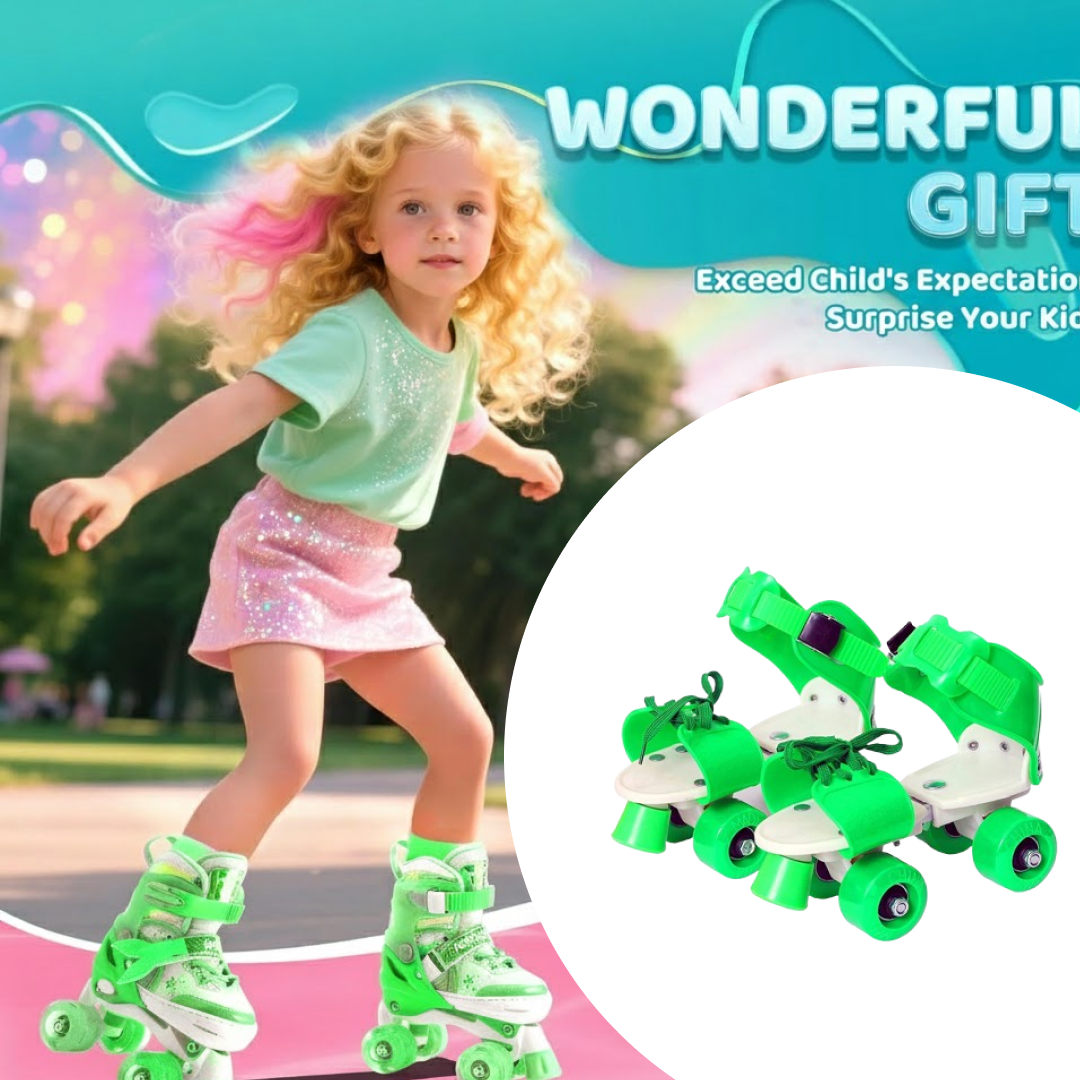 Kids Roller Skates – Adjustable, Comfortable & Safe | Play & Move