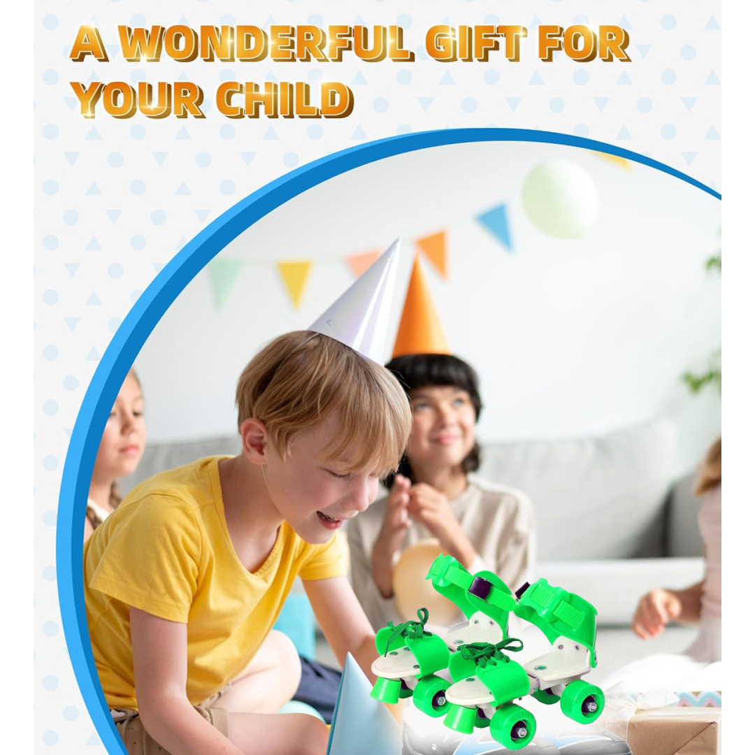 Kids Roller Skates – Adjustable, Comfortable & Safe | Play & Move