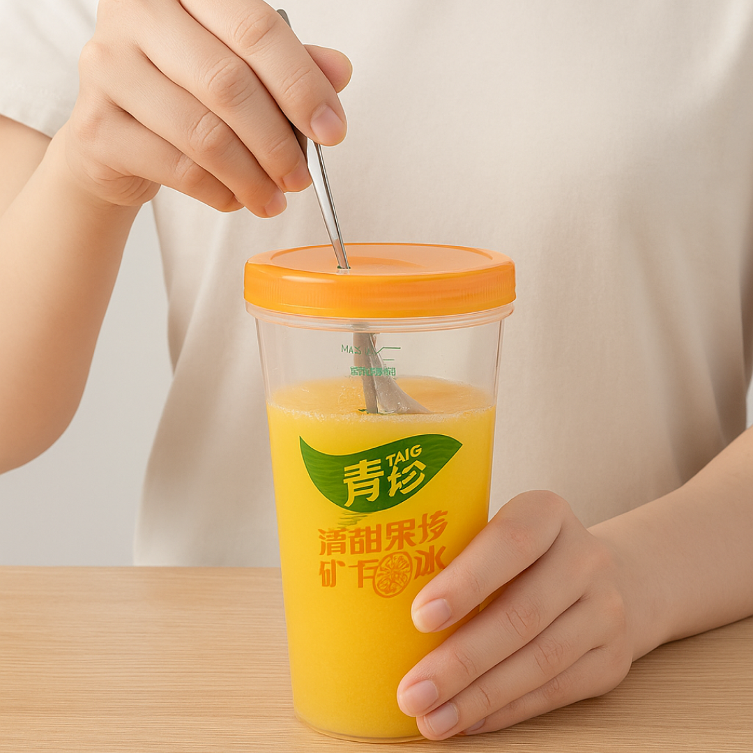 Portable Plastic Coffee Cup – Leak-Proof Tumbler | JourneyMate