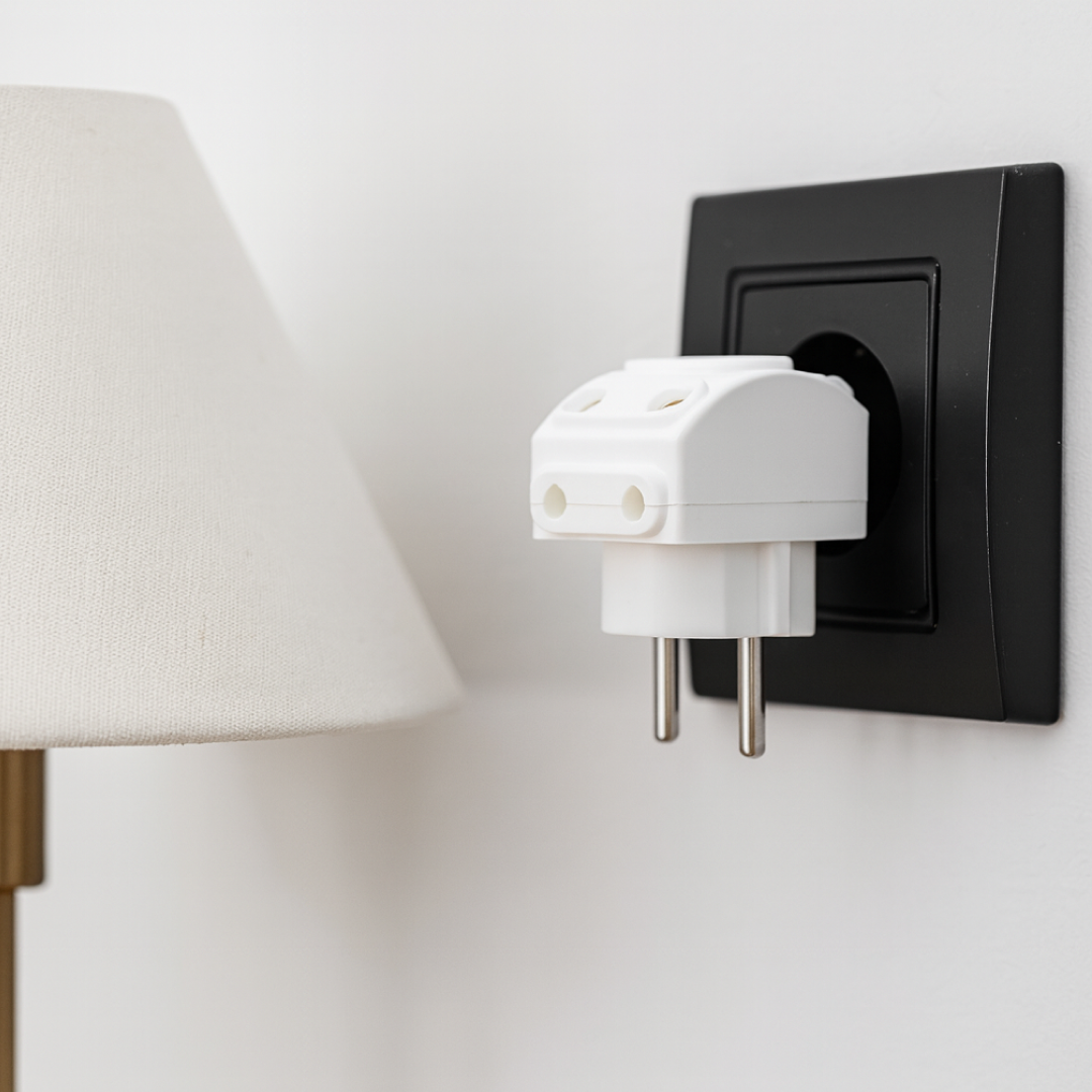 5-Way Multi-Plug Socket – 2-Pin Compact Power | Tetherix