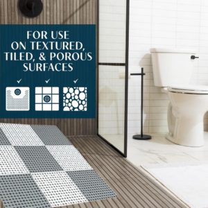 Bath Anti-Slip Mat – Bathroom Safety Mat 26x26 cm | Mini Bubbles
