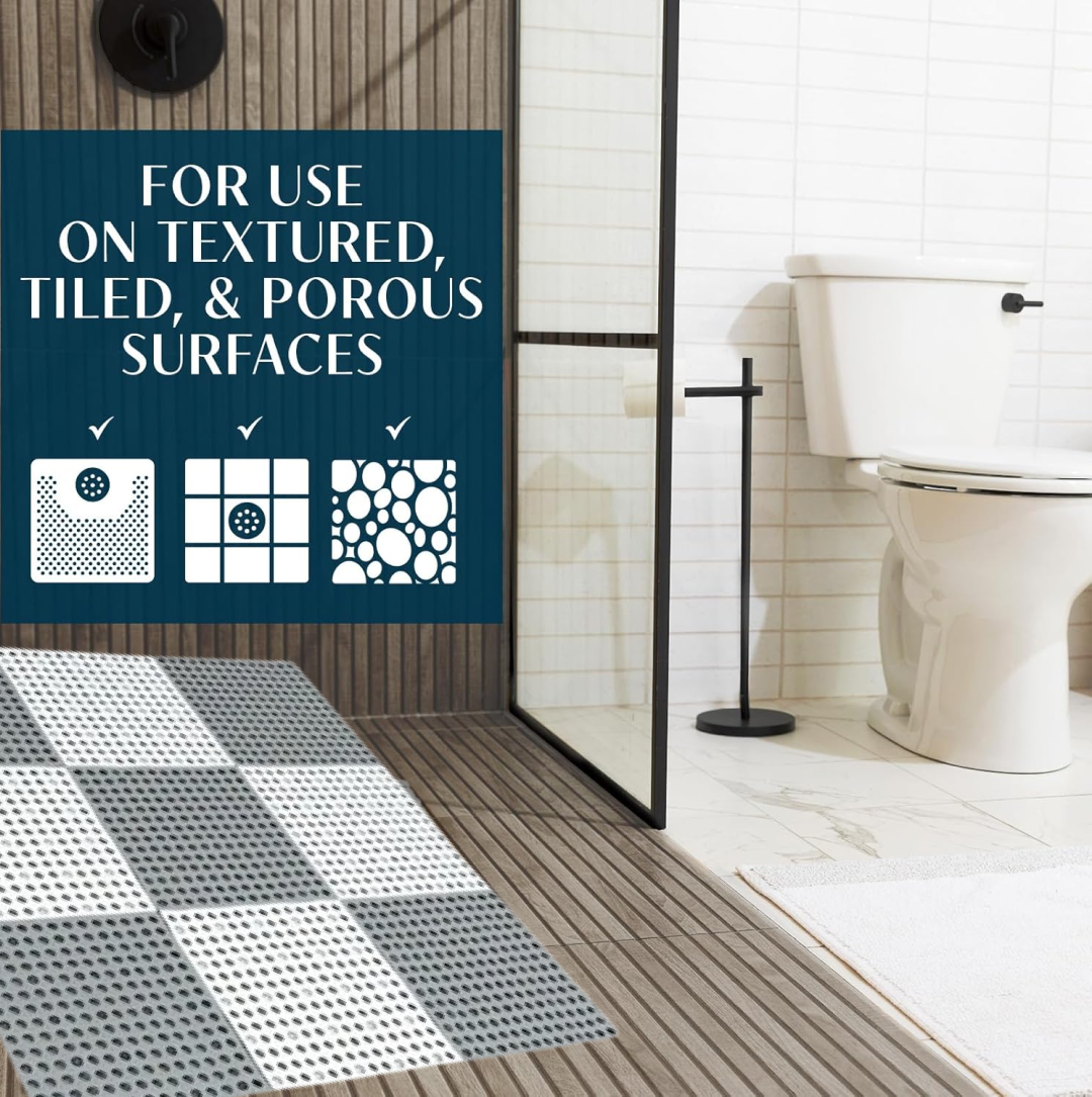Bath Anti-Slip Mat – Bathroom Safety Mat 26x26 cm | Mini Bubbles