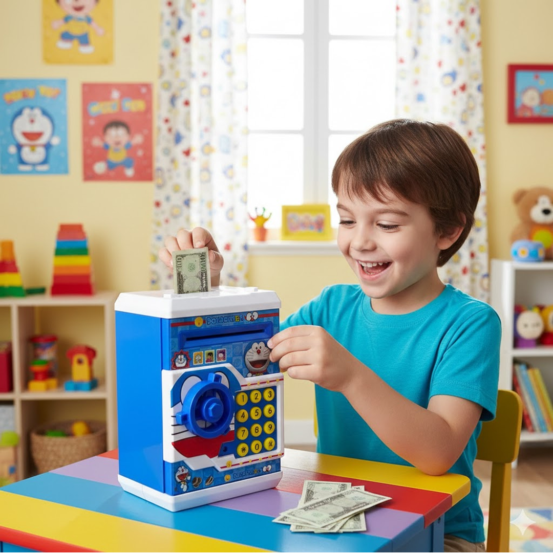 Kids Electronic Piggy Bank – Password Lock Savings Toy | Gamevana