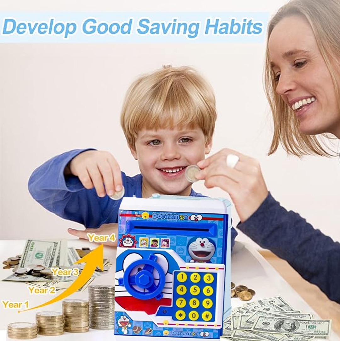 Kids Electronic Piggy Bank – Password Lock Savings Toy | Gamevana