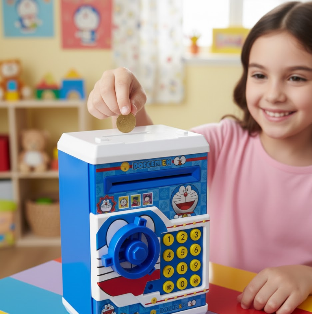 Kids Electronic Piggy Bank – Password Lock Savings Toy | Gamevana
