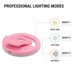 Selfie Ring Light – Portable LED for Flawless Photos & Videos | Gambit