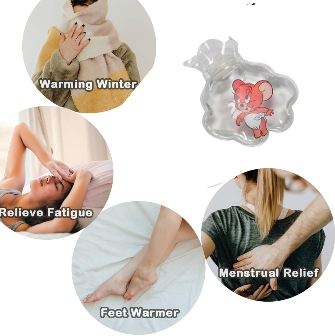 Transparent Hot Water Bag – Pain Relief & Cramp Comfort | Velvet Wellness