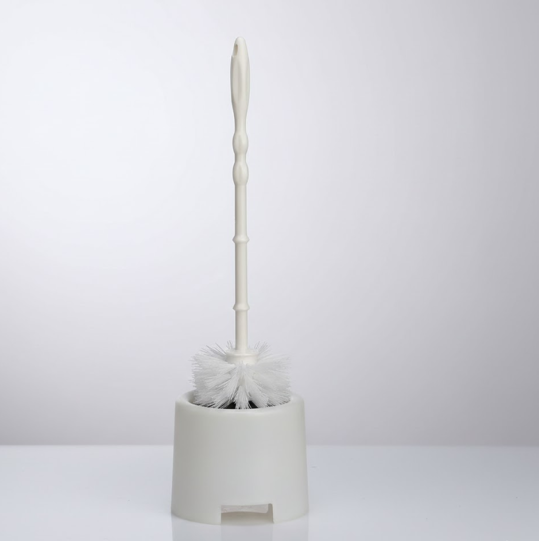 Toilet Cleaning Brush – Flexible Head & Potted Holder | Pro Clean