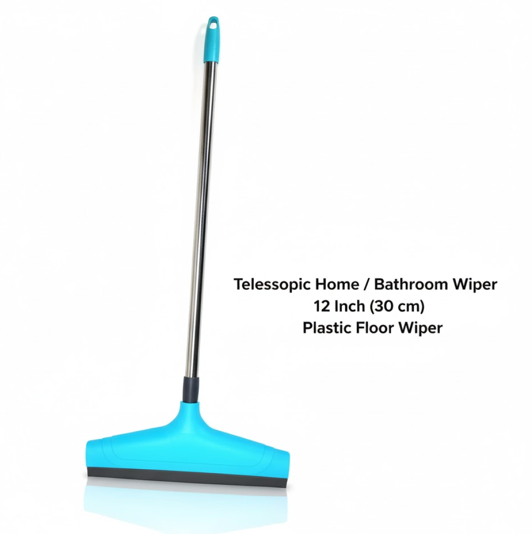 Telescopic Floor Wiper – 12 Inch Adjustable Handle for Home | Pro Clean