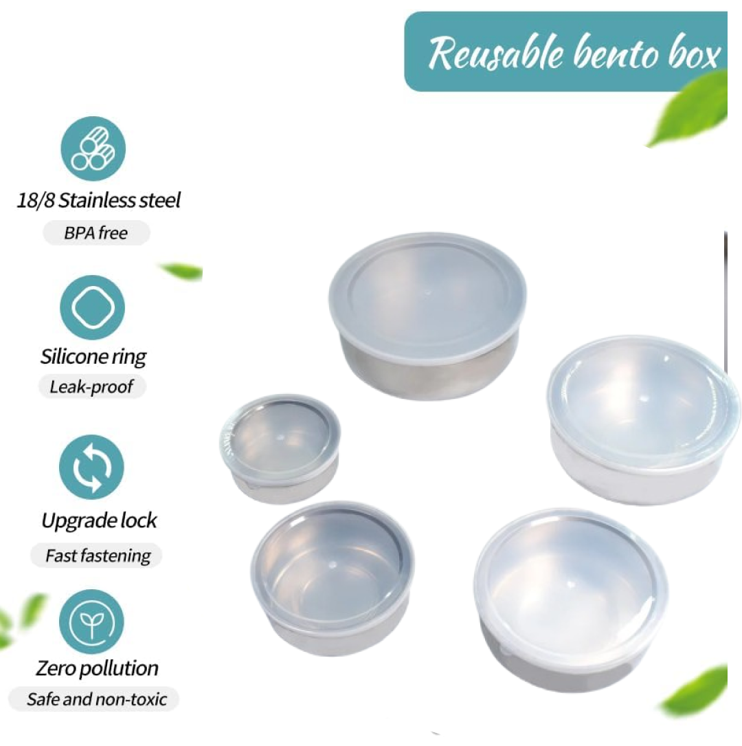 Stainless Steel Lunch Box – Airtight & Leak-Proof | Lunchie Bunchie