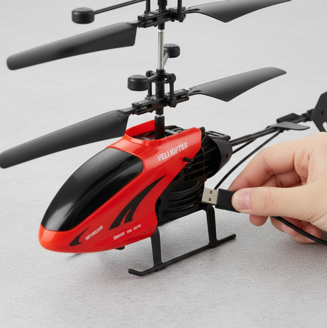 2092621150 Remote Control Helicopter for Kids – USB Chargeable Toy | Spark Tots