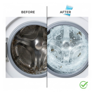 Washing Machine Cleaner Powder – Deep Clean Detergent | Velvet Wipe