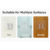 Adhesive Hooks – Transparent Damage-Free Wall Hanging | GlimmerHome
