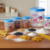 Air Tight Plastic Container Set – 8 Pcs Food Storage | Velvet Wheels