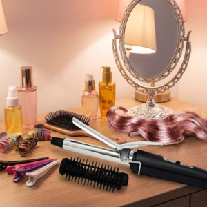 Hair Curling Iron – Professional Stylish Curls | Calm & Curl