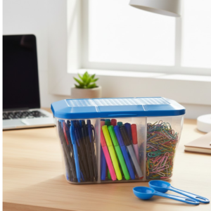Airtight Storage Container – 750ml 3-Section Jar | Organivo