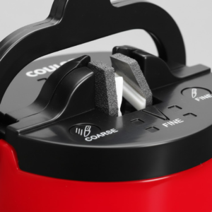 Manual Kitchen Knife Sharpener – 3-Stage Easy-Grip | Quickslice