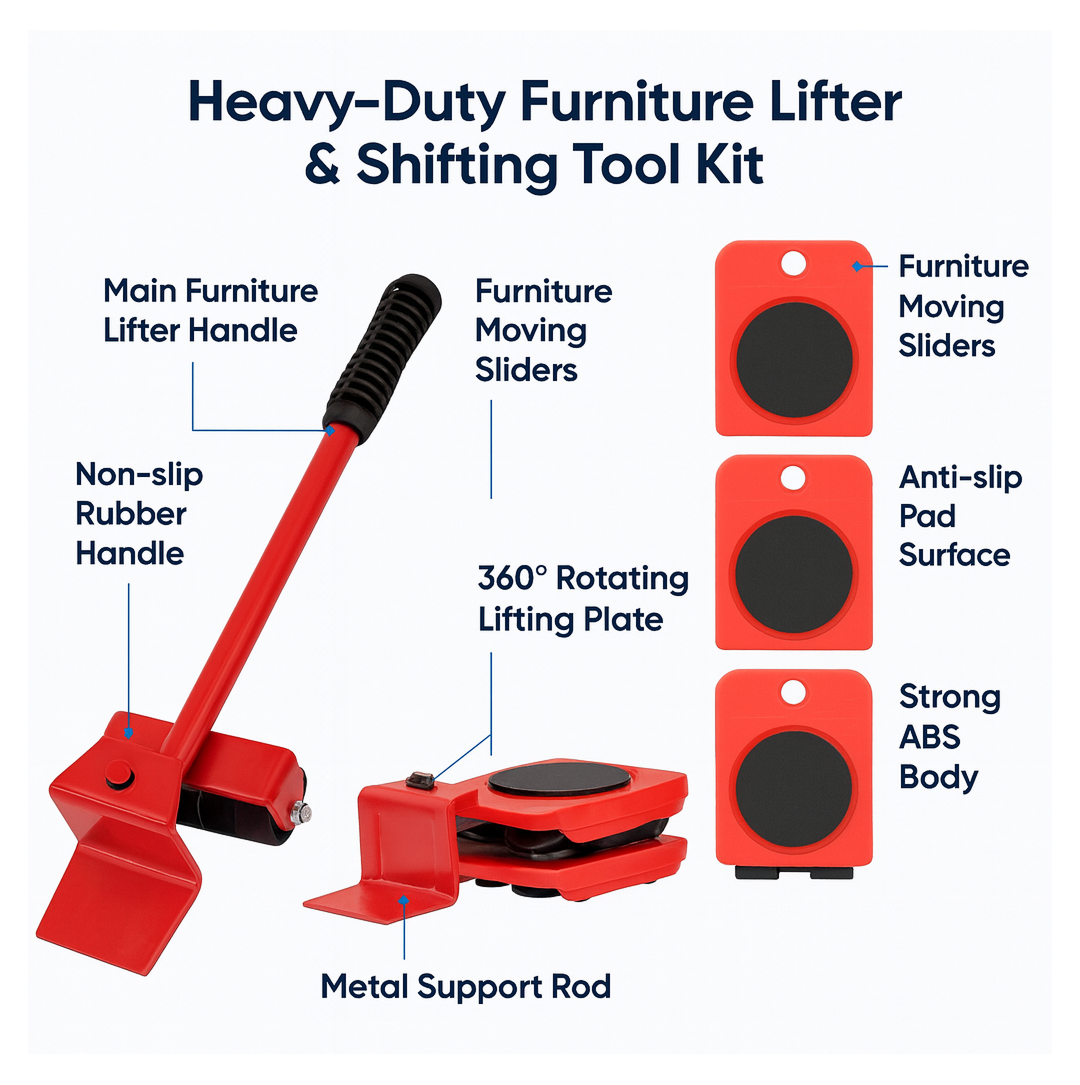 2092621451 Furniture Lifter Tool – Heavy-Duty Appliance Shifter | ToolMate Pro