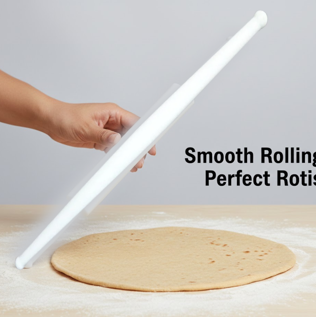 Plastic Rolling Pin – Smooth Chapati Making | ChefArmor