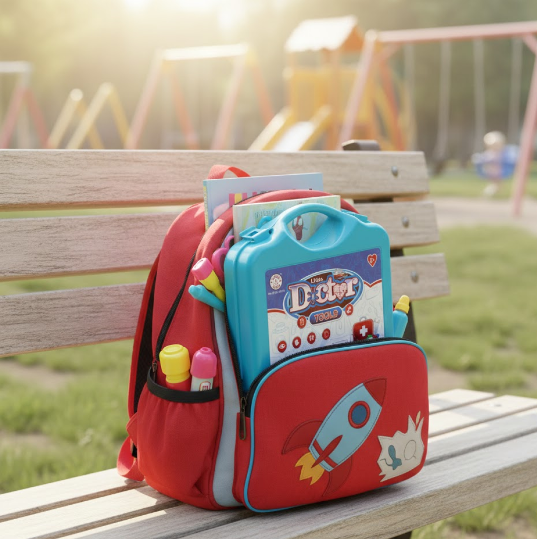 Kids Doctor Set – Educational Pretend Play Medical Kit | Dollura