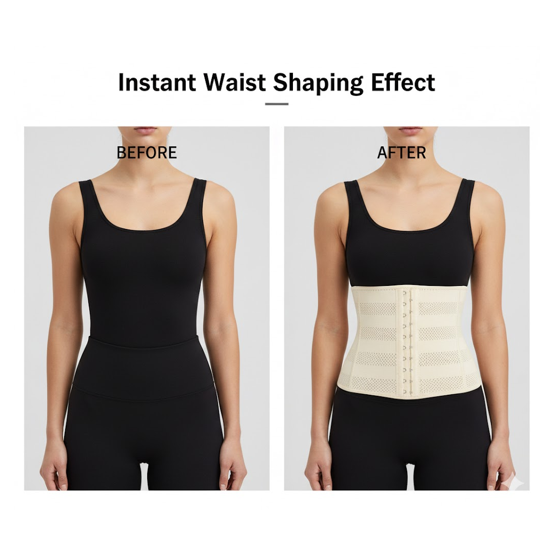 Waist Trimmer Belt for Women – Body Shaper & Cincher | VelvaBloom