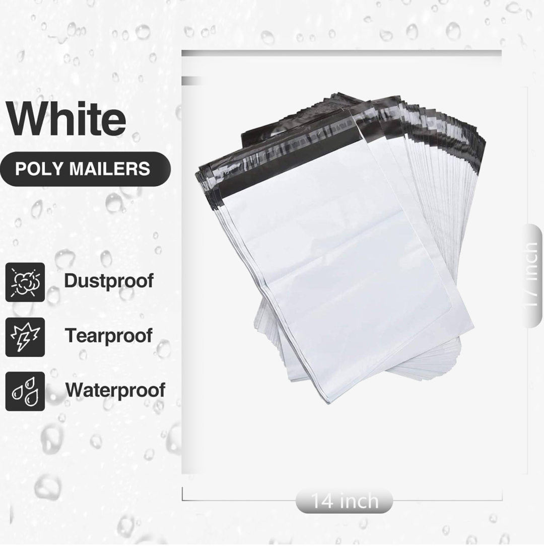 Tamper Proof Courier Bags 12x14 Inches – Secure Shipping | FERVENT