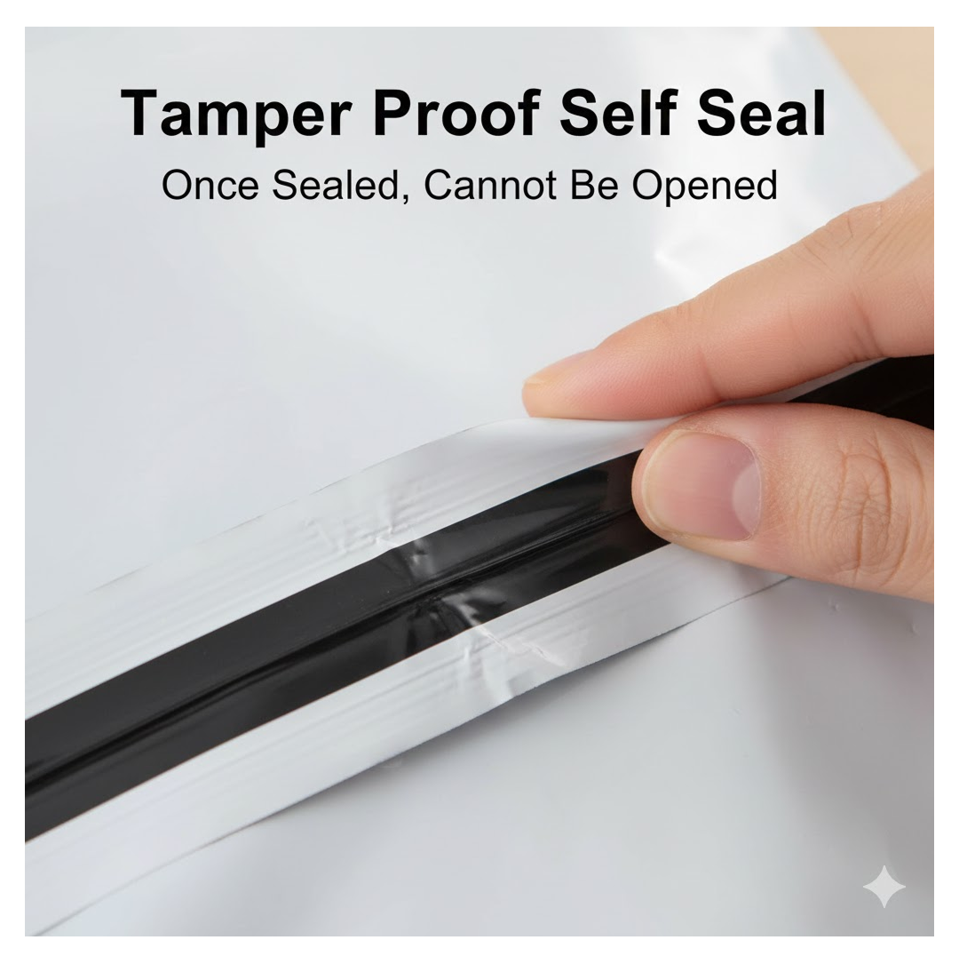 Tamper Proof Courier Bags 12x14 Inches – Secure Shipping | FERVENT