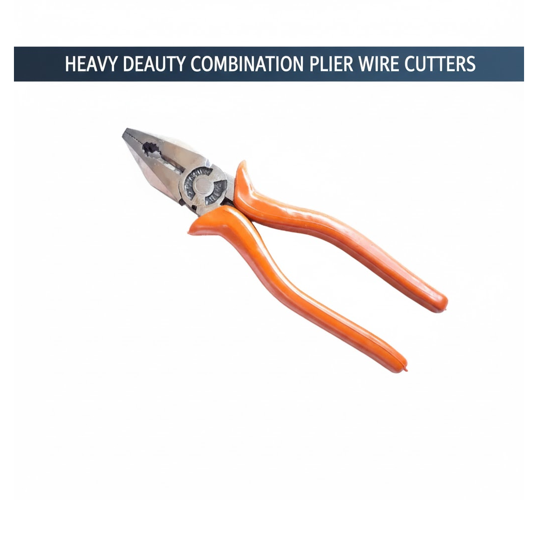 Heavy Duty Combination Pliers – Wire Cutter Tool | BoltForce