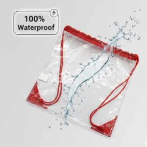Clear Waterproof Stadium Bag for Gym and Travel