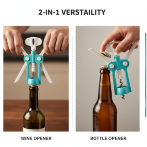 Waiter Corkscrew – Durable Wine & Beer Bottle Opener | Siplix