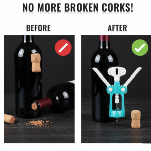 Waiter Corkscrew – Durable Wine & Beer Bottle Opener | Siplix